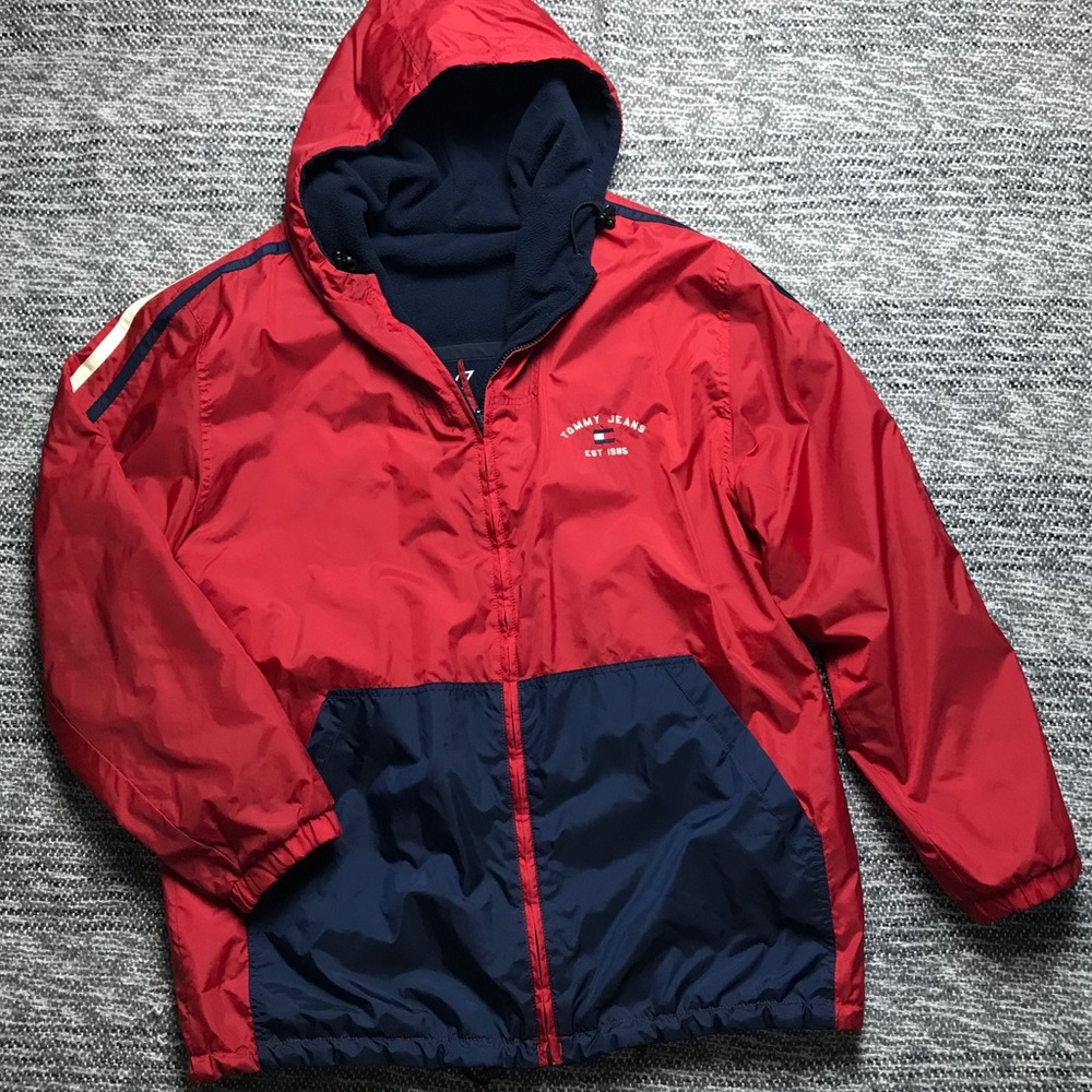 Tommy Hilfiger Reversible Red & Blue Jacket